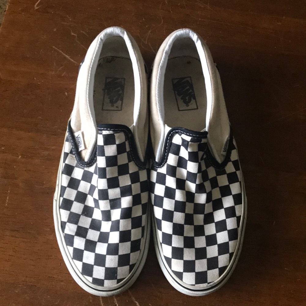 Checkered Vans
